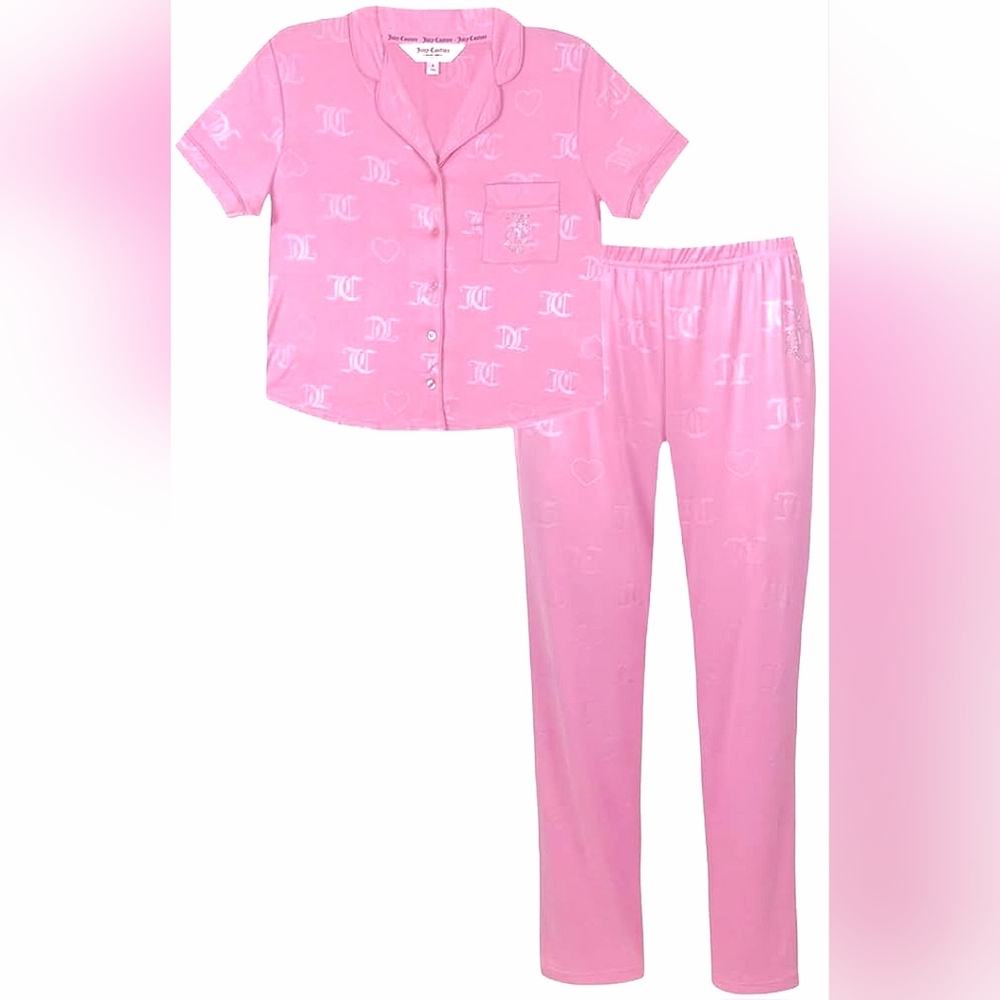 Juicy Couture Pink Pajama Set